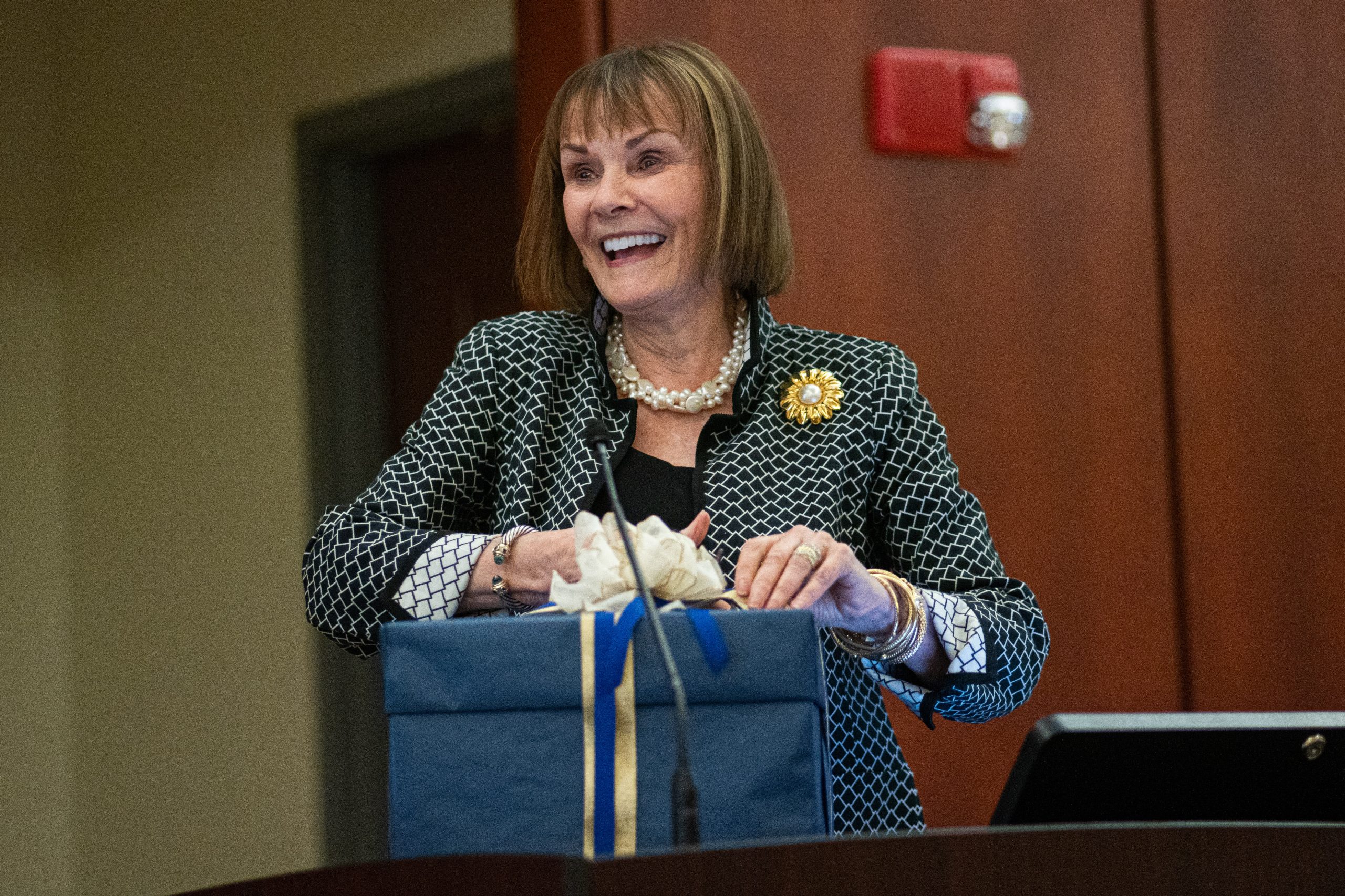 Area lawyers, judges honor retired federal Judge Irene Keeley for 30 years of service